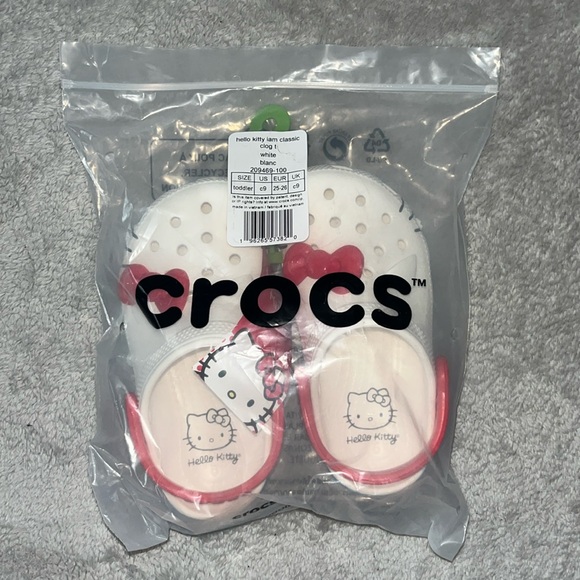 Limited edition on Hello Kitty Crocs NWT - Picture 1 of 4